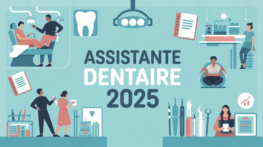 Assistante dentaire 2025 en cabinet dynamique