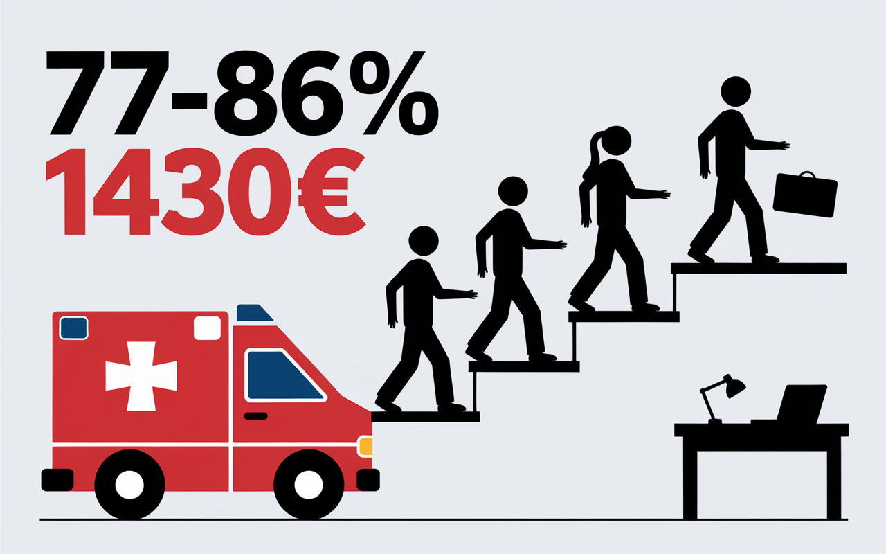 tableau taux insertion salaire auxiliaire ambulancier