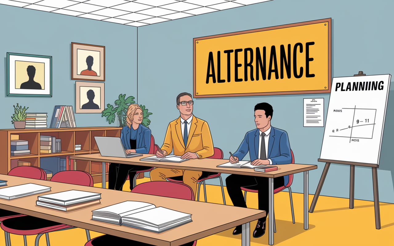 Salle de formation vendeur automobile alternance