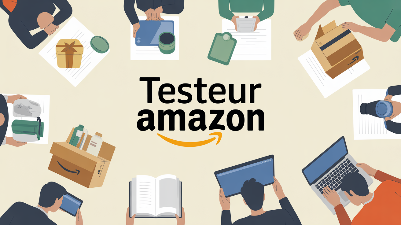 Testeur Amazon table gadgets ordinateur