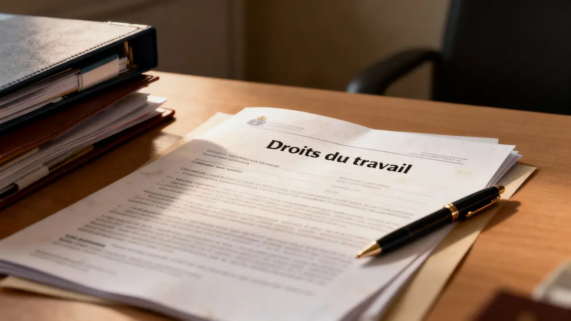 document droits travail bureau