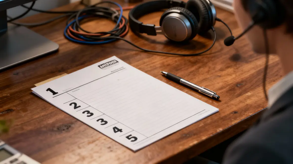 Plan lettre de motivation électricien structuré sur bureau
