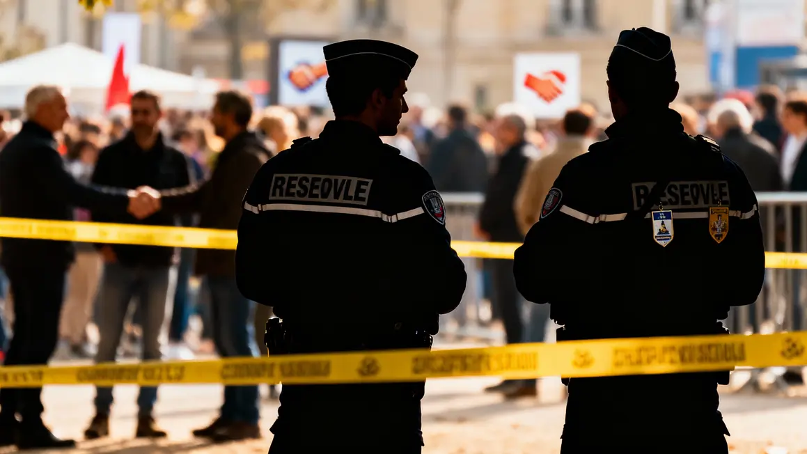 reservistes gendarmerie en action evenement