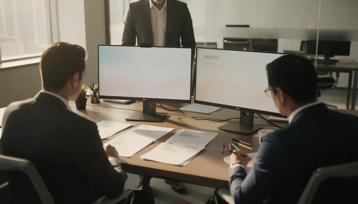 Bureau et documents anonymisés gestion paie