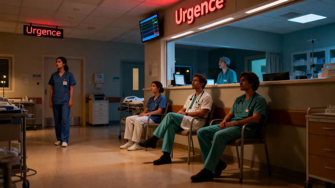 Soignants vigilance nuit service urgence