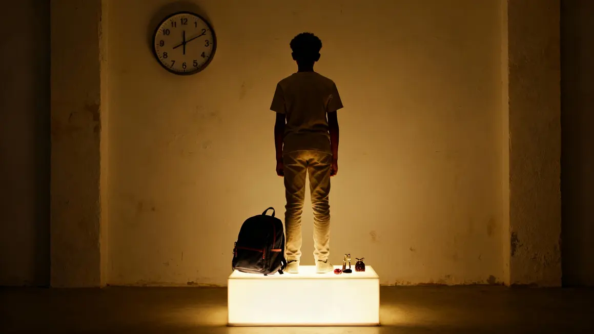 Silhouette adolescent mannequin podium organisation