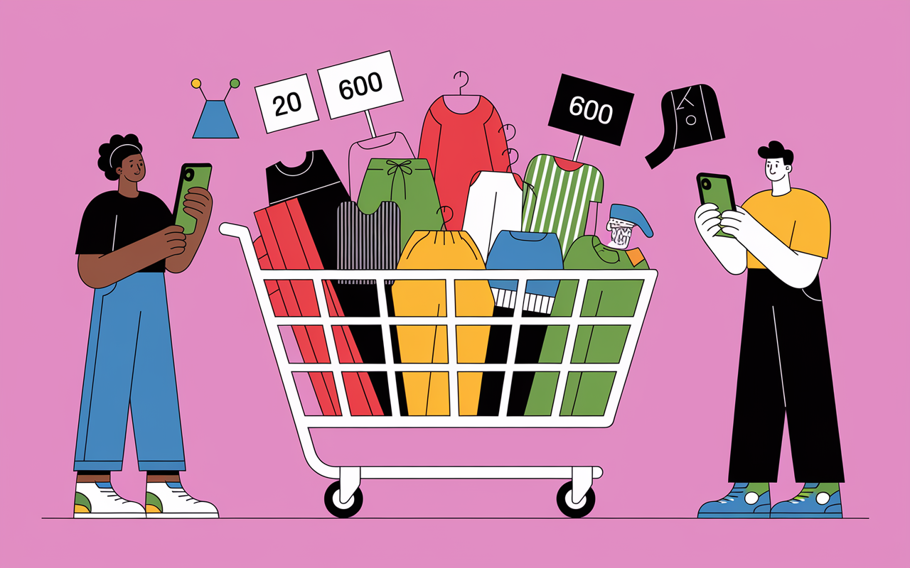 Panier shopping tendance mode 2025 looks variés