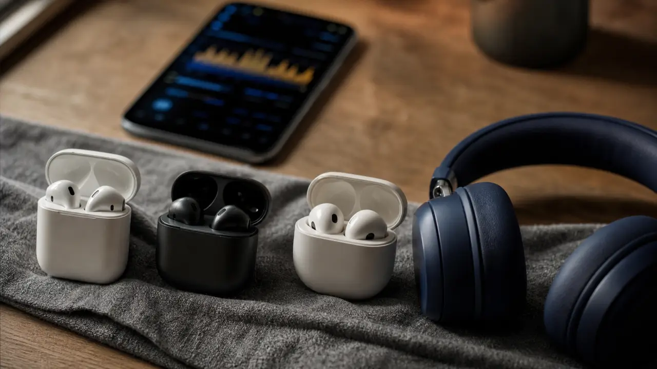 Comparatif AirPods 4, Pro 3, Pro 2 et Max : transports, sport, maison